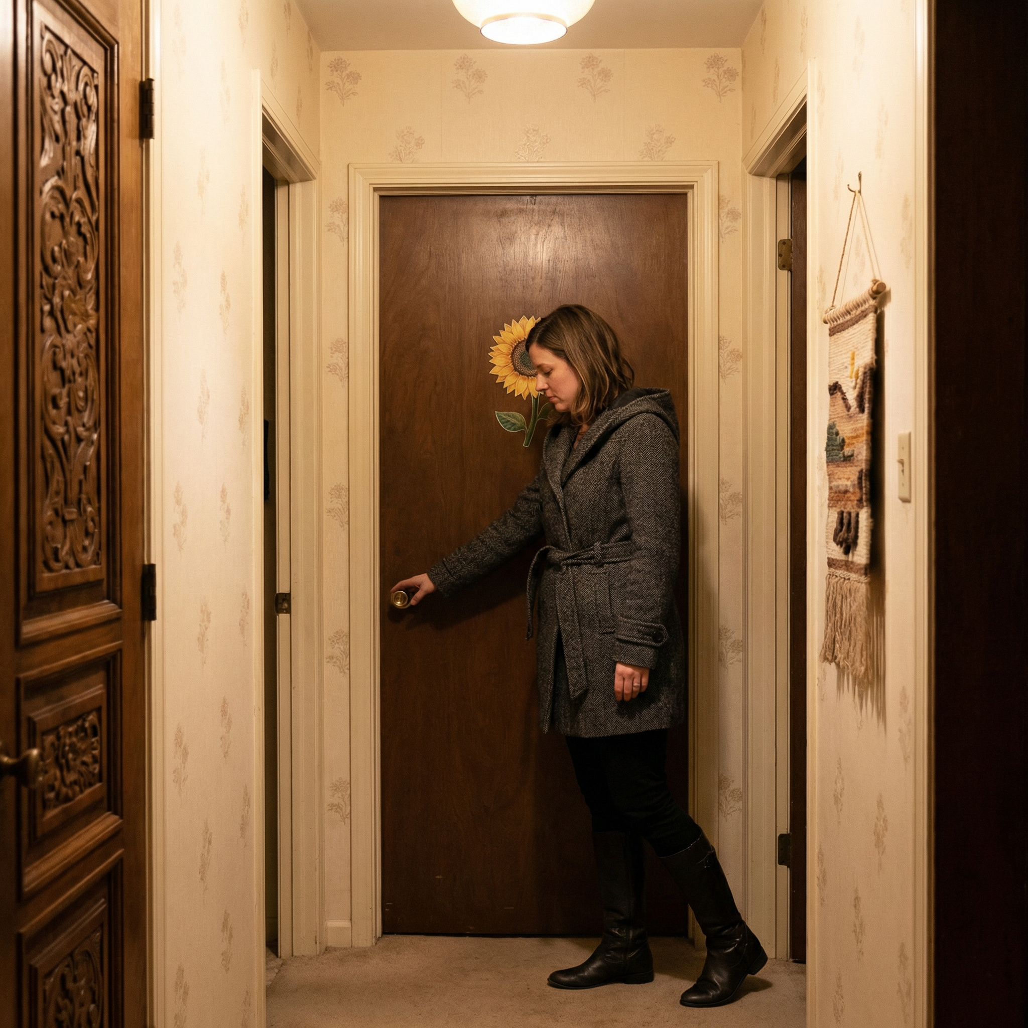 У суботу, рано вранці Валя з Сашком приїхали в село. У будинок, який залишився Валі від батьків. Жінка тихенько переступила поріг рідного дому. Акуратно заправлене ліжко, мереживні накидки на ошатних вишитих подушках. Здавалося, мама просто вийшла і зараз повернеться… Тільки пил видавав піврічну відсутність людини. На комоді лежала якась коробка з-під взуття. Валя відкрила коробку і ахнула