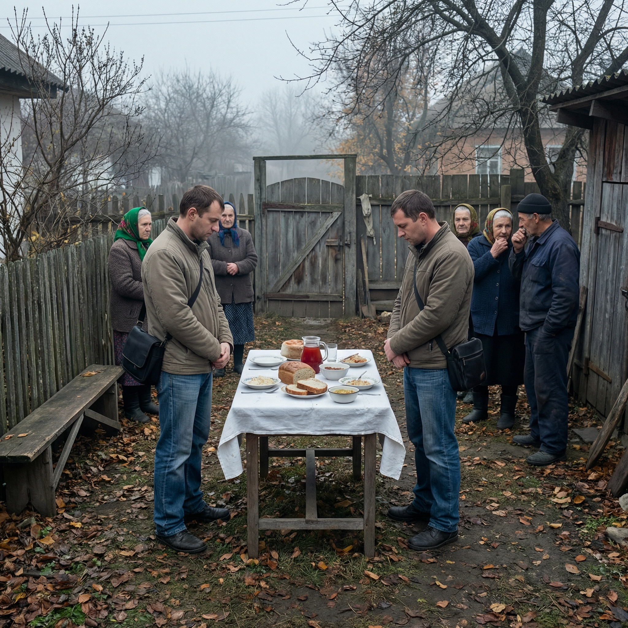 Не стало Катерини… Сини приїхали з міста в село на поминки. – Добре, що хоч зараз зʼявилися, – шепотілись сусіди. – Матір хоч в останню путь провели. Закінчились поминки і сини з родинами вже почали збиратись додому. Раптом в хату зайшла тітка Ліда, сестра Катерини. – Тітко Лідо, нам їхати пора, – почав старший син. – Хату треба закрити. Вам би теж їхати час. – Як їхати?! – здивувалась сестра матері. – А я вдома! Нікуди мені не пора. Всі здивовано дивилися на Ліду