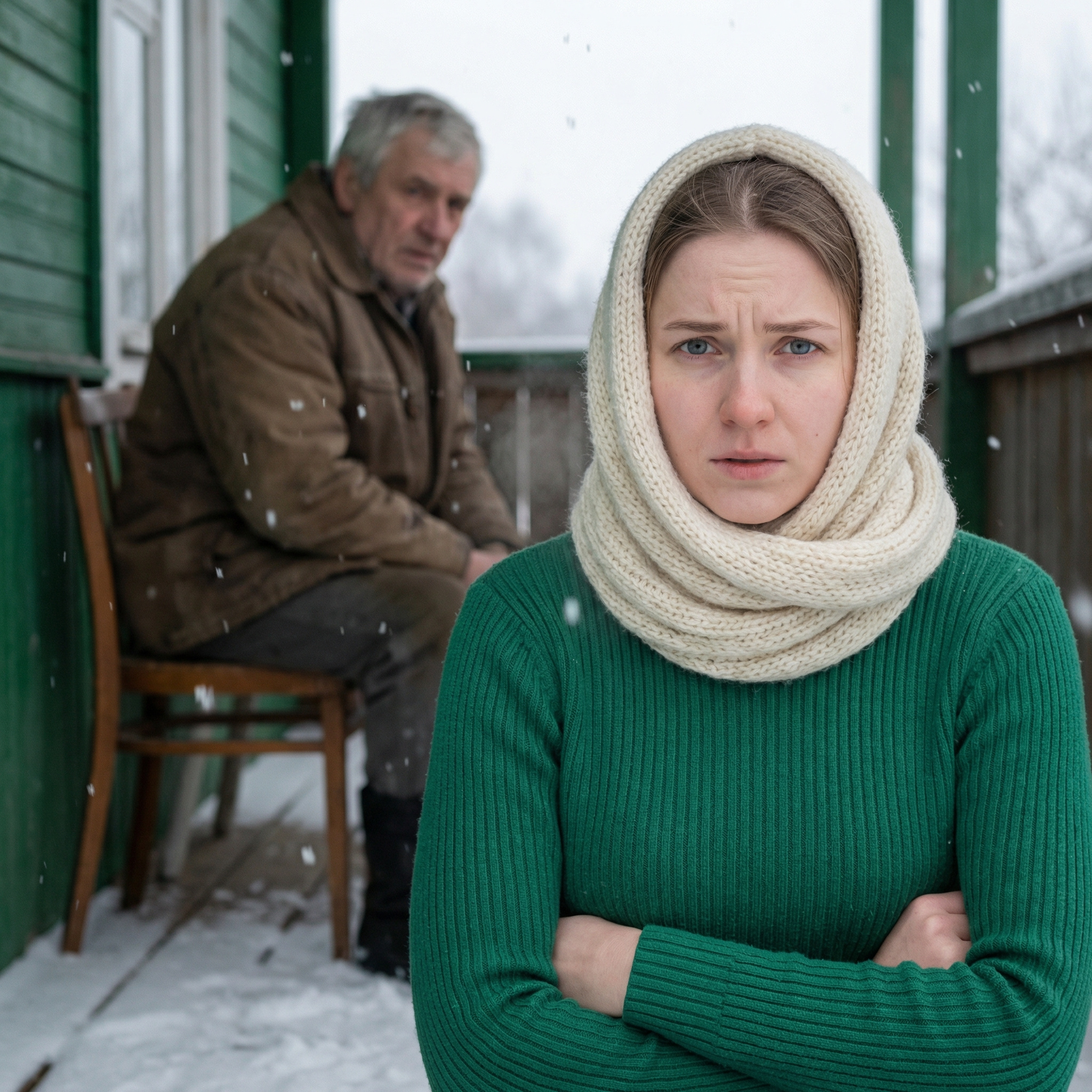 Софія поверталася додому, жінка зайшла на подвір’я, як раптом побачила жіночі сліди на свіжому снігу. – Напевно, свекруха приїхала, – подумала Софія. – Привіт, – сказала вона чоловікові та свекрусі, увійшовши на кухню. Софія розігріла вечерю, всі разом повечеряли. Після вечері вимила посуд, увійшла до кімнати та відчула напруженість. Свекруха суворо дивилася на неї, чоловік теж. Першим почав чоловік. – Може пора все розповісти? Я тобі вірив! – вигукнув чоловік. Софія не розуміла, що відбувається