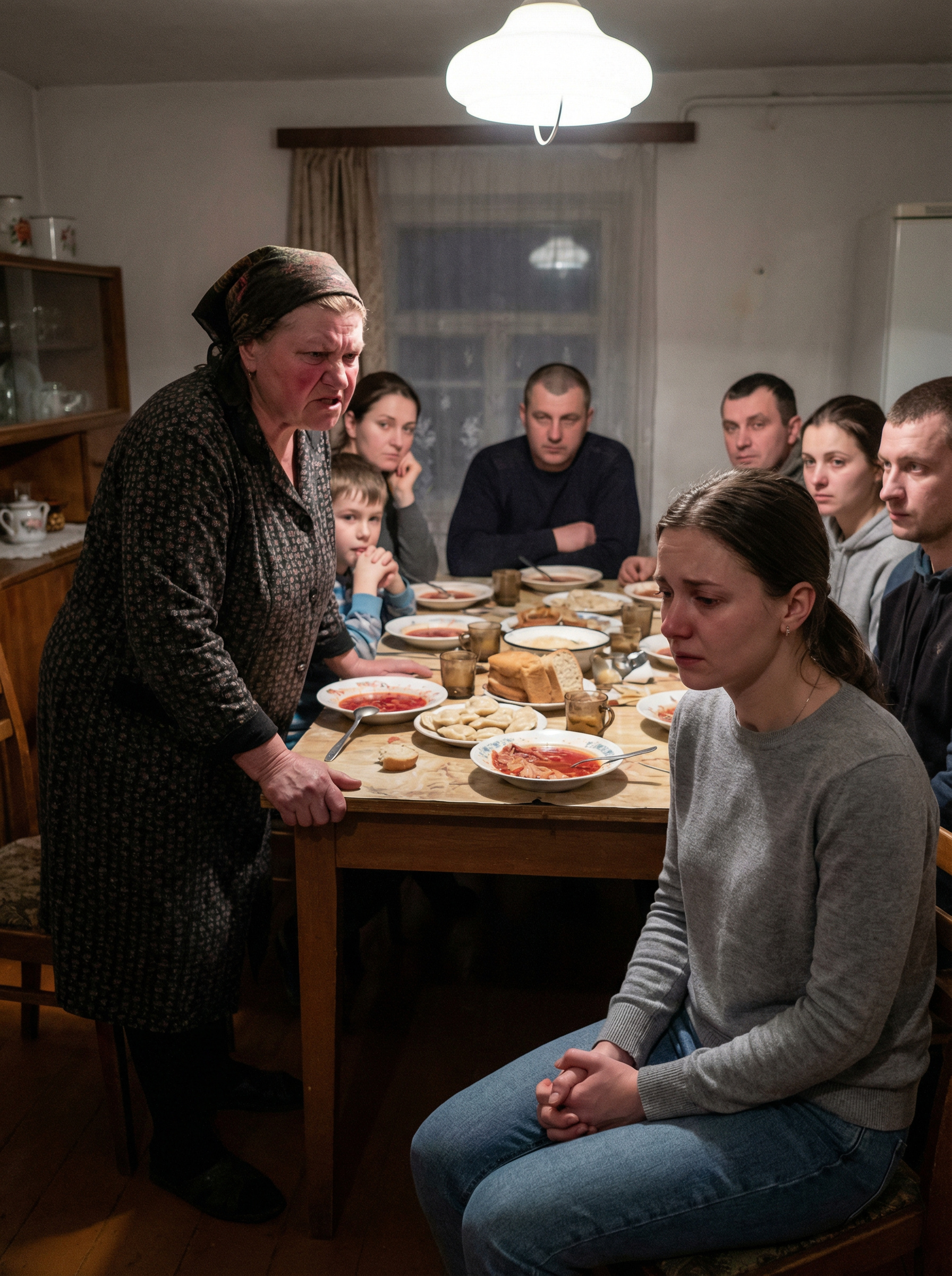 Тиждень тому телефонує свекруха.