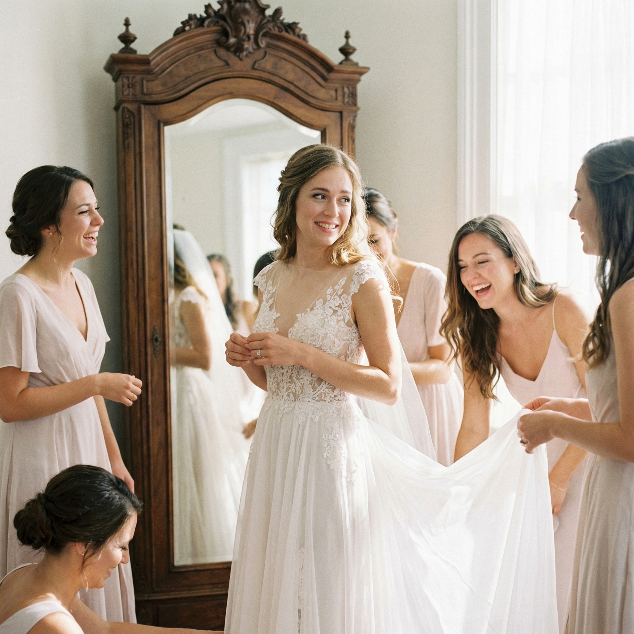 – Тату, що значить, Сергія немає? – Запитала Ольга. – Вже за півгодини нам до ЗАГСу, а нареченого ніхто не може знайти? Дівчина глянула на друзів нареченого: – Де ваш друг? – З ним прийшла поговорити якась жінка. Ваша родичка. І вони пішли разом, – сказав Кирило. Оля піднялася сходами до будинку. І просто стала заглядати у кожну кімнату. Відкривши двері у спальню батьків, дівчина застигла від несподіванки