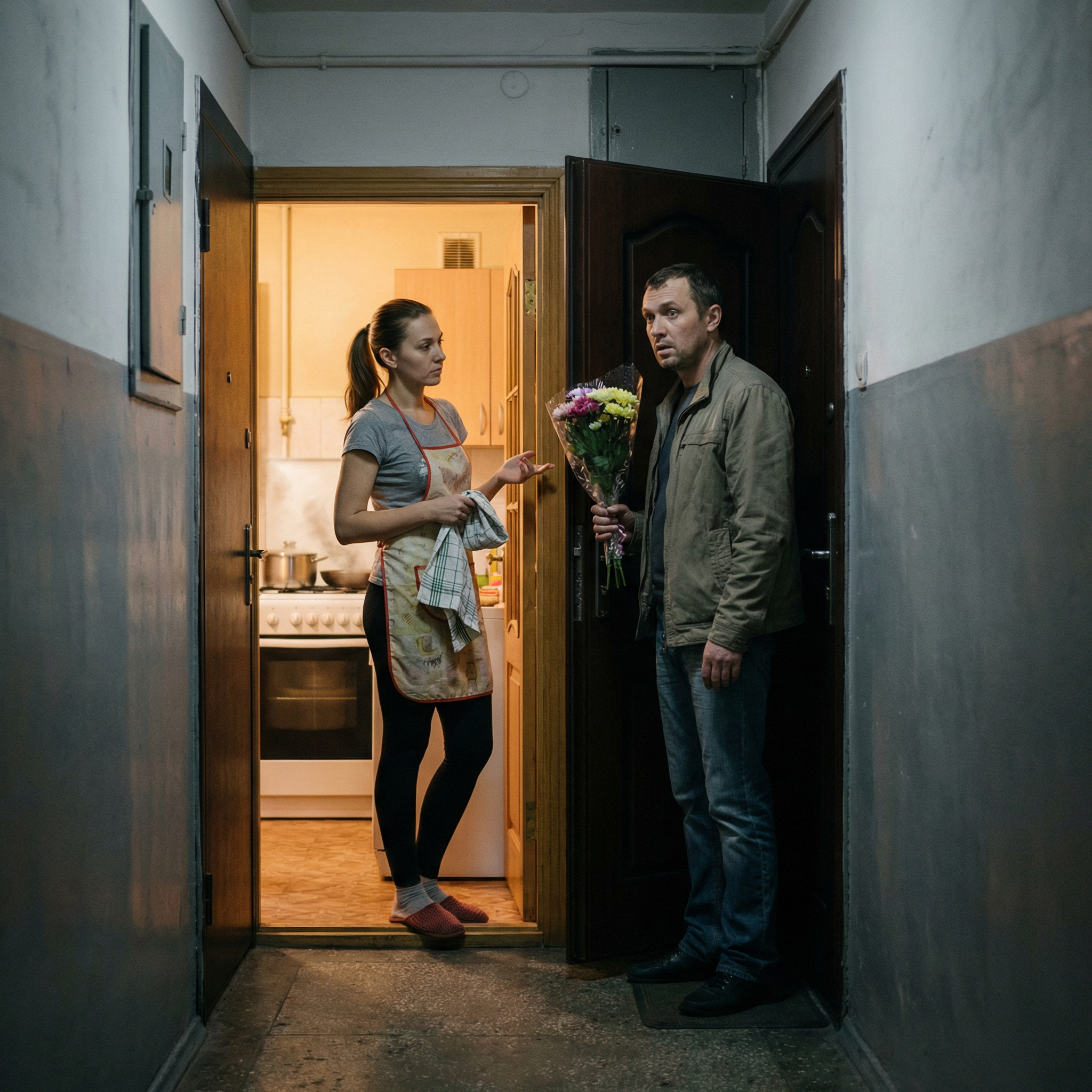 Як ти могла заміж вийти? Не зрозумів, – колишній чоловік був явно здивований такими неочікуваними для нього змінами у моєму житті. Він стояв у моїх дверях з букетом квітів, сподівався, що я зараз на радощах кинуся до нього, а я сказала, що у мене немає часу, бо готую вечерю для чоловіка, який от-от має повернутися з роботи. Такого повороту колишній не очікував