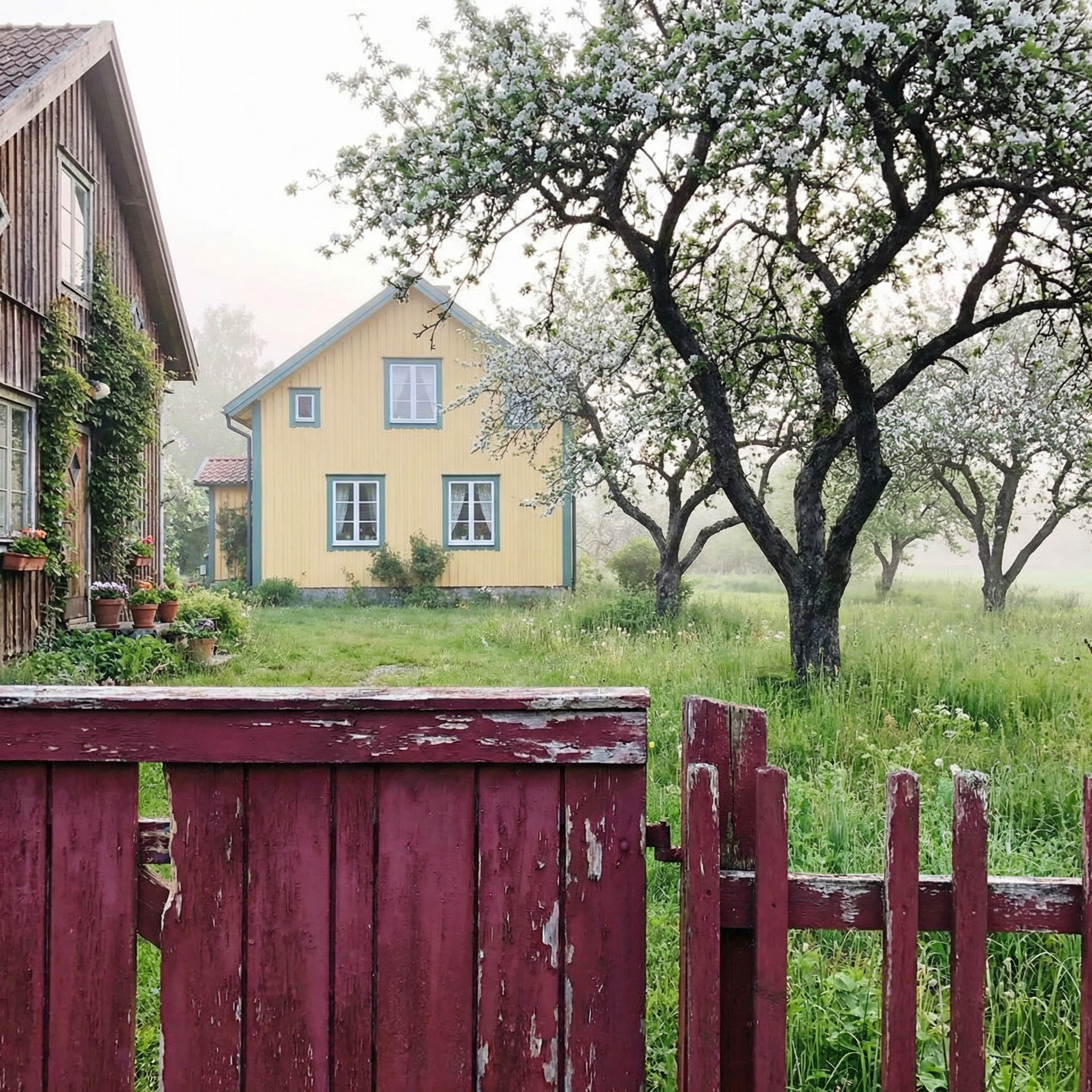 Віра приїхала на дачу, треба позбирати яблука. Жінка занесла сумки в будинок, переодяглася, взяла кошики і пішла у садок. – А де все? – здивувалася Віра, не побачивши яблук на деревах. – Невже хтось позбирав? На шум прибіг сусід. – Що сталося? – запитав Василь. – Хось чужий у сад заліз, і всі яблука забрав, – пояснила Віра. – Я здається знаю хто це зробив, – раптом сказав сусід. – До вас на днях машина якась приїжджала. Я ще й фото зробив, ось дивись. Василь простягнув Вірі телефон. Жінка глдянула на фото і застигла від здивування