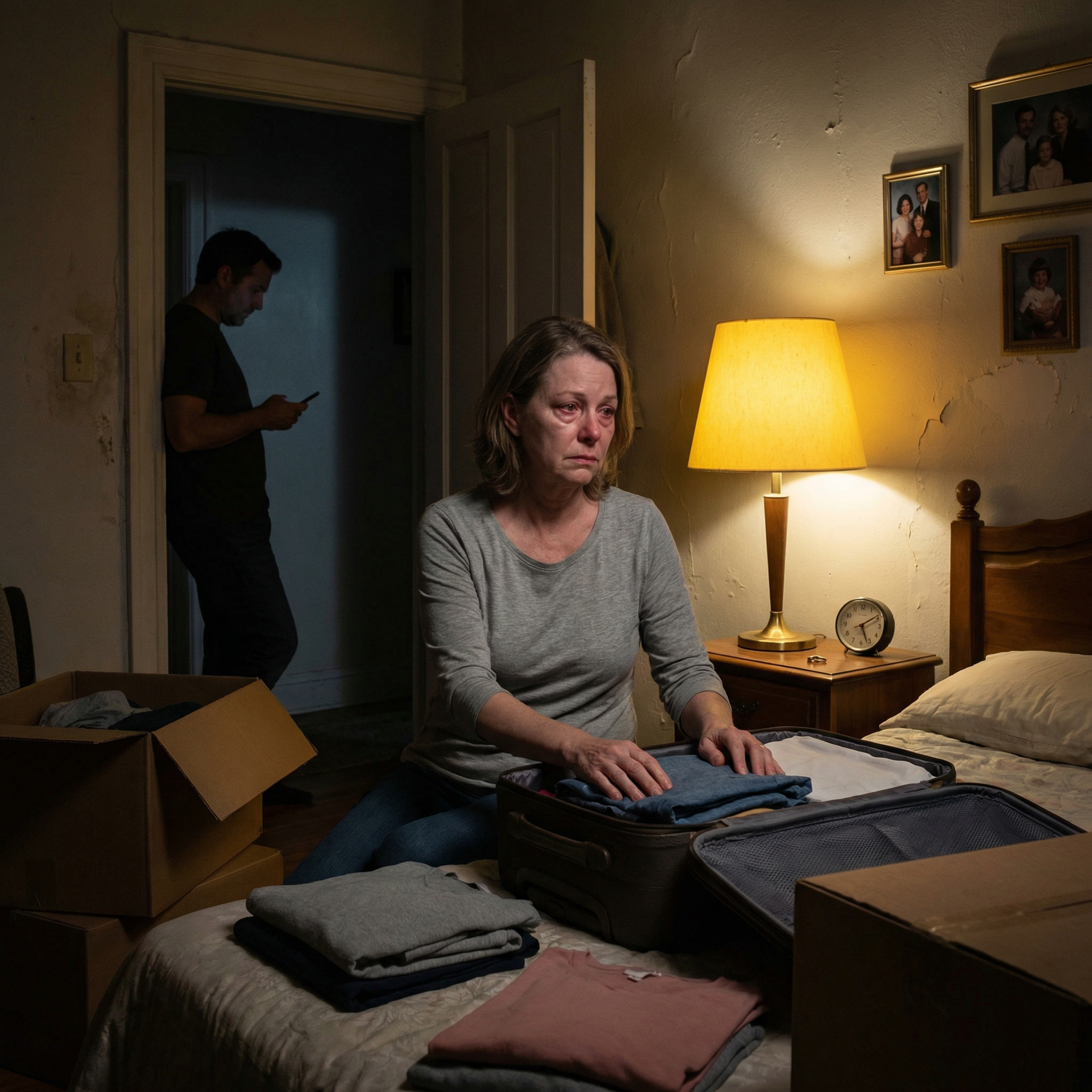 Коли чоловік сказав аби я збирала речі і звільнила квартиру його новій коханій, то я й слова не сказала, я не звикла йому перечити за ці тридцять років шлюбу і попросила лише кілька днів аби зібрати речі