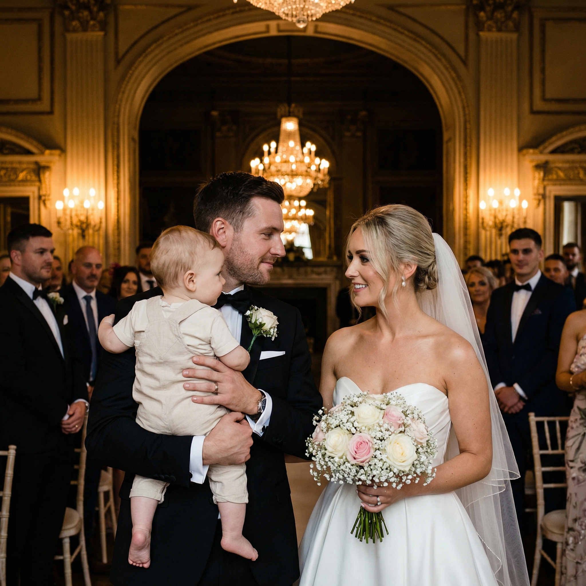 Ігор готувався до весілля доньки, Купив костюм, замовив шикарний букет квітів, щоб привітати молодят. До весілля залишалися лічені дні, і чоловік вирішив поцікавитися у колишньої дружини, у якому ресторані пройде святкування. – Алло, Людмила! Нагадай мені назву ресторану, у якому пройде святкування, – попросив чоловік. – Ой, Ігорю, то Віра тобі не сказала? – здивовано поцікавилася Люда. – Що не сказала? – не зрозумів чоловік. – Я зараз тобі фото надішлю, сам все зрозумієш, – якось підозріло додала колишня дружина. Через секунду та телефон чоловіка надійшло повідомлення. Ігор відкрив його, переглянув прикріпленні фото і очам своїм не повірив.