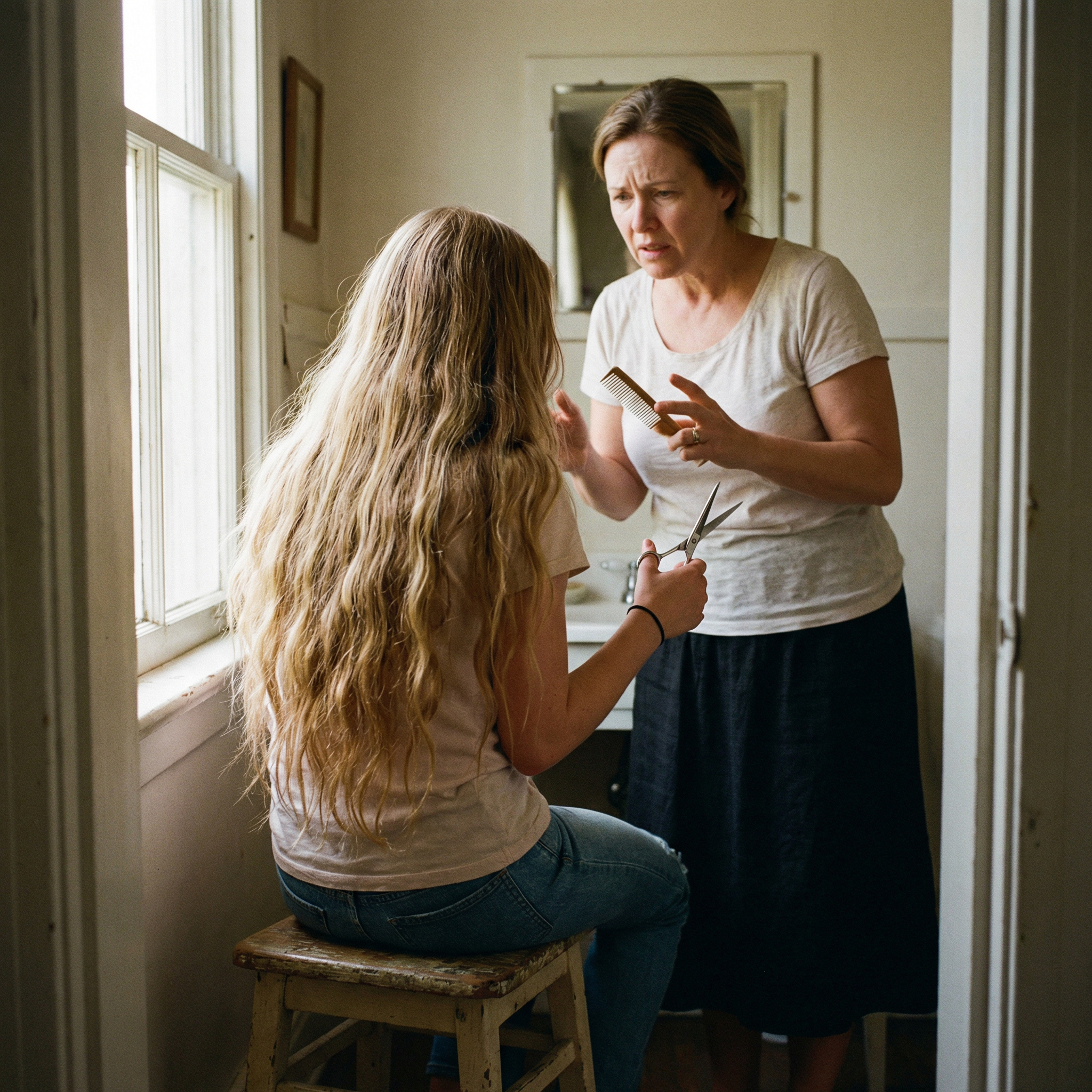 – Вона ж стара для мене і дитина в неї