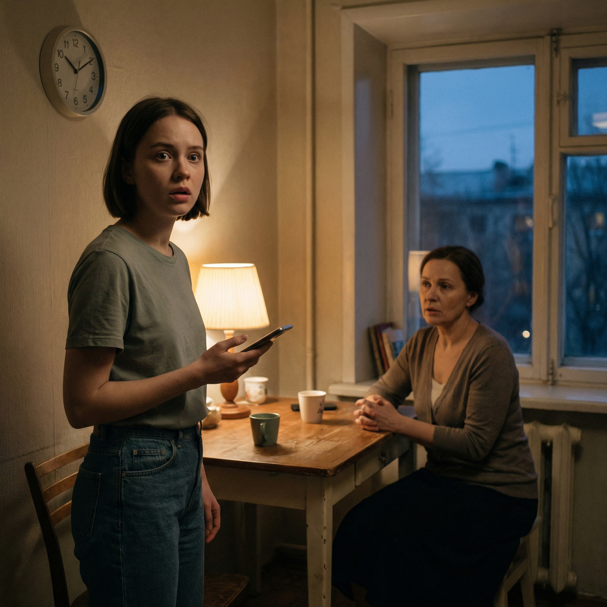 – І куди мені тепер? – Розгублено запитала мати