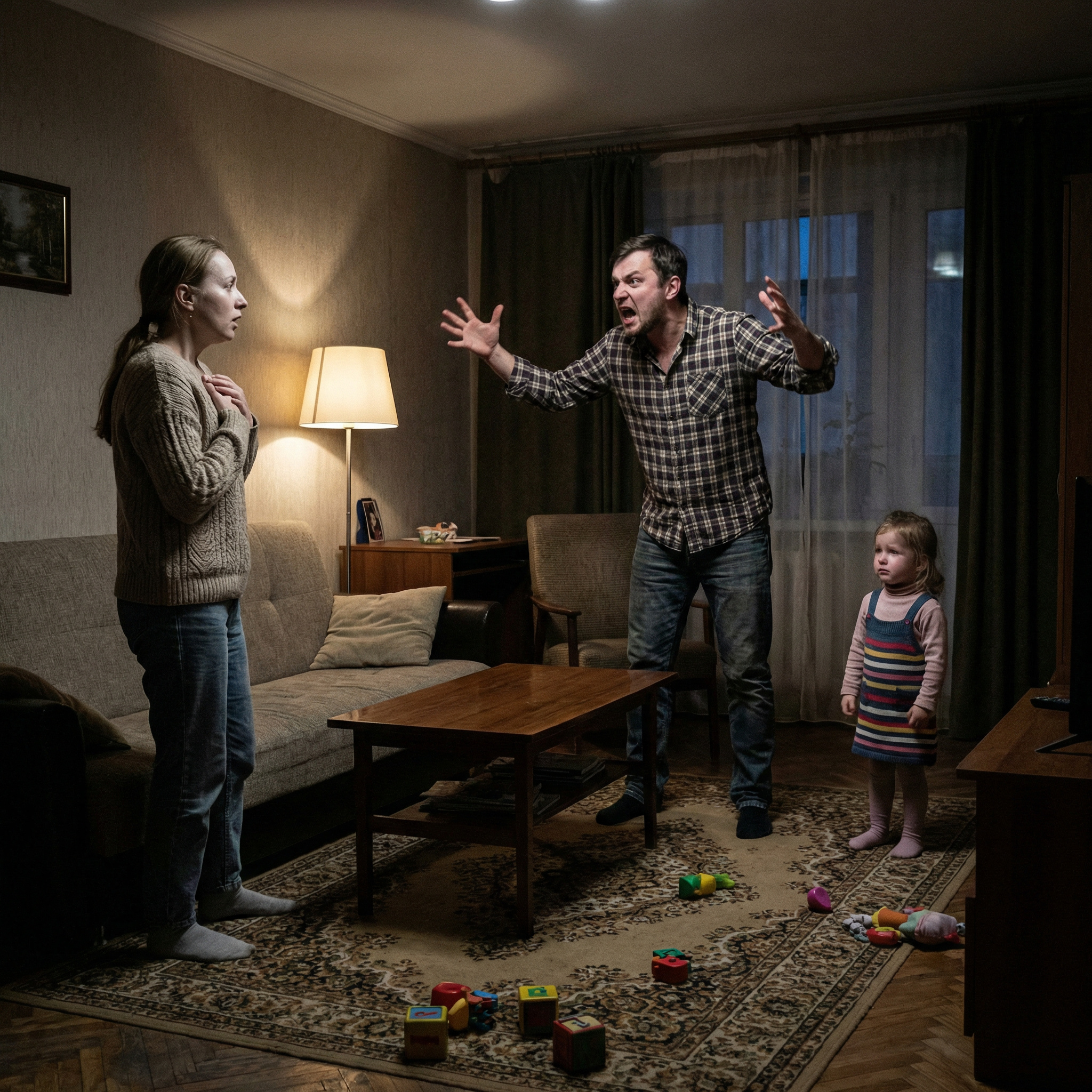 – Але ти ж не хочеш жити зі мною? Я навіть тепер не знаю, як вчинити. Може, ще раз спробуєш напроситися до тата