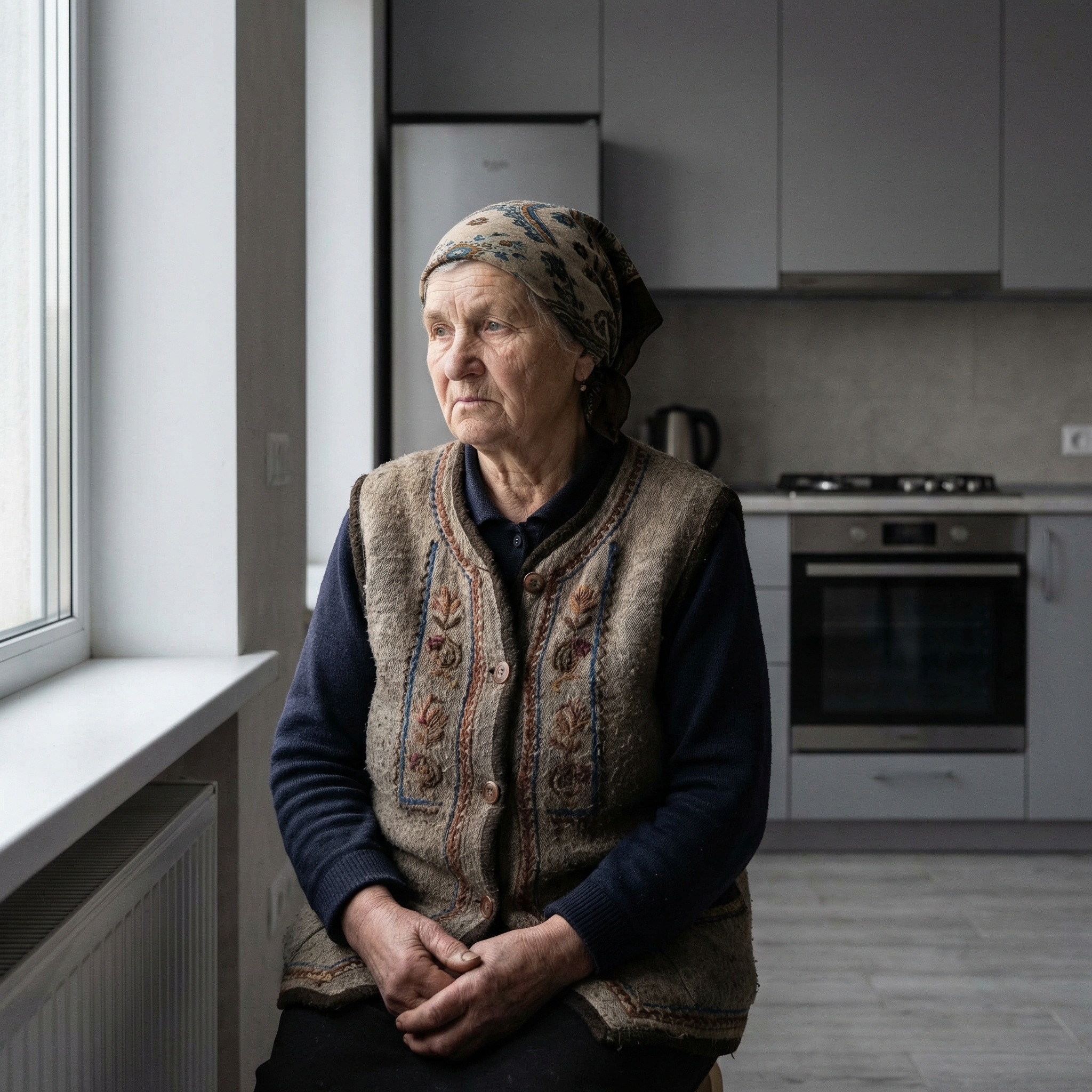 Марія все життя прожила у селі і от на старості змушена була жити в квартирі сина й невістки. Вона переживала, думала, що всім заважає. Якось вона попросила сина відвезти її в село до сусідки Ганни. – Синку, ми будемо удвох з нею жити, ми подруги. – Мамо, бабусі Ганни не стало… Вже два місяці як. Марія заплакала. А згодом вона помітила, що син з невісткою щовечора шепочуться на кухні