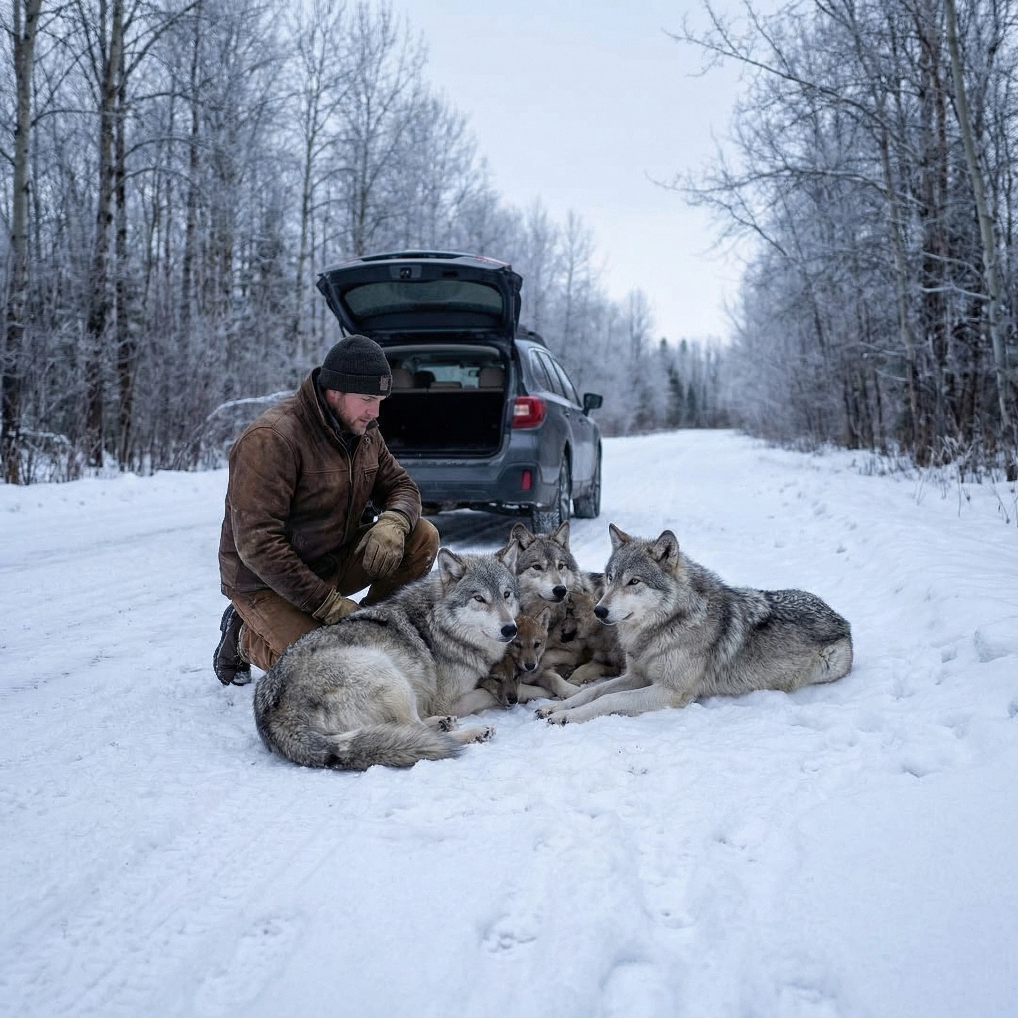 У річницю трагедії вона побачила в снігу вовків. Те, як вона вчинила, — справжнє диво…