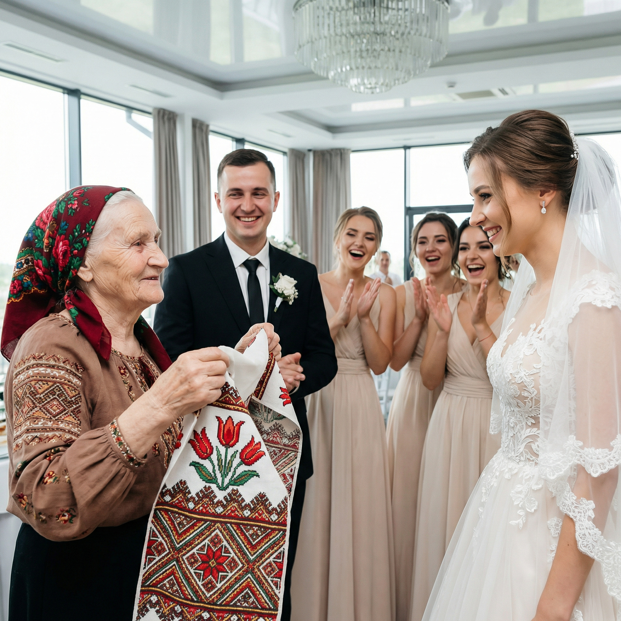 Наречена мого онука засміялася з ковдри, яку я шила для них ночами, майже наосліп. Вона думала, що принизила тільки стару жінку. А зламала власне весілля.