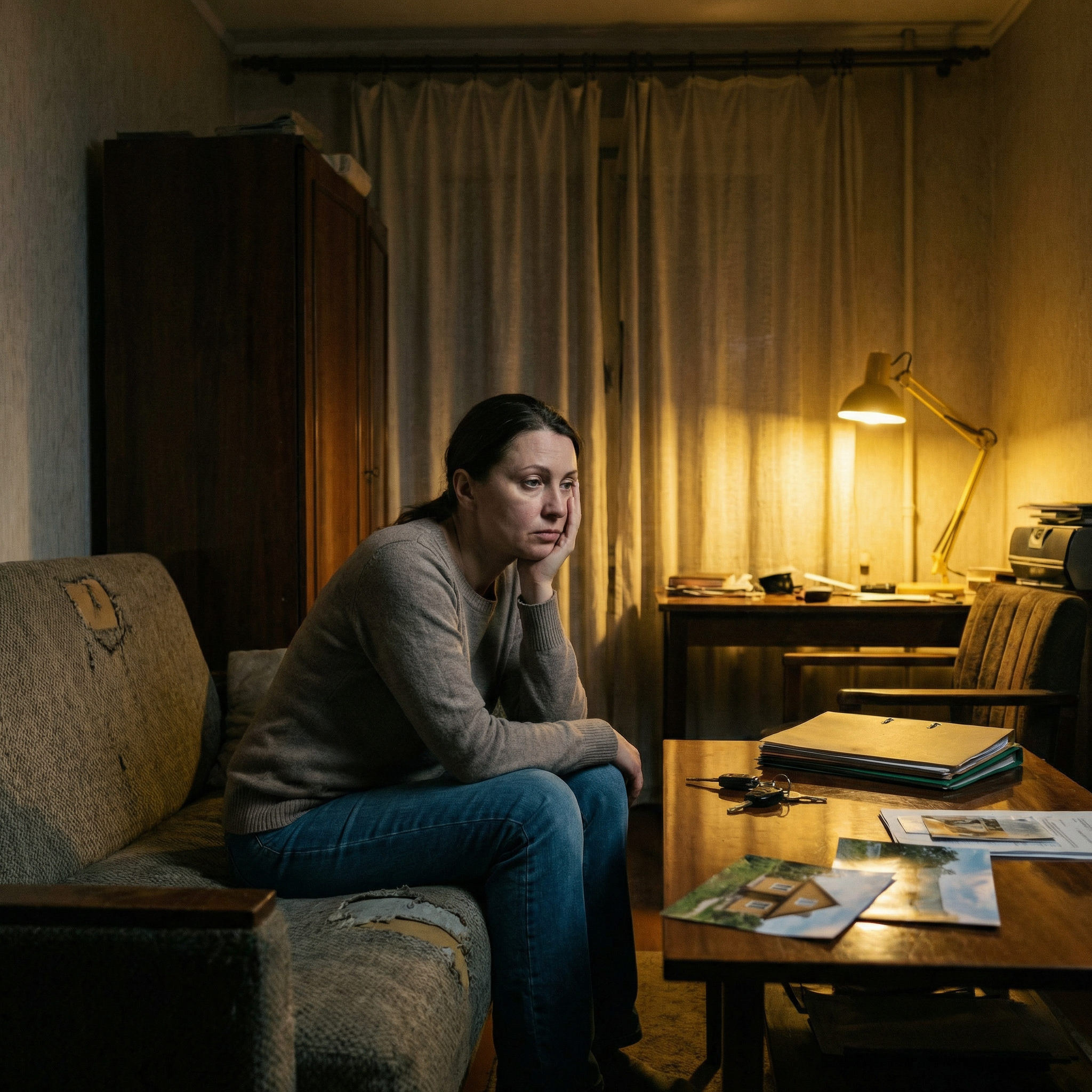 – Ну, що, господарю, поїхали на нове місце. Жити будеш у мене, квартира, правда, однокімнатна, але думаю, помістимося