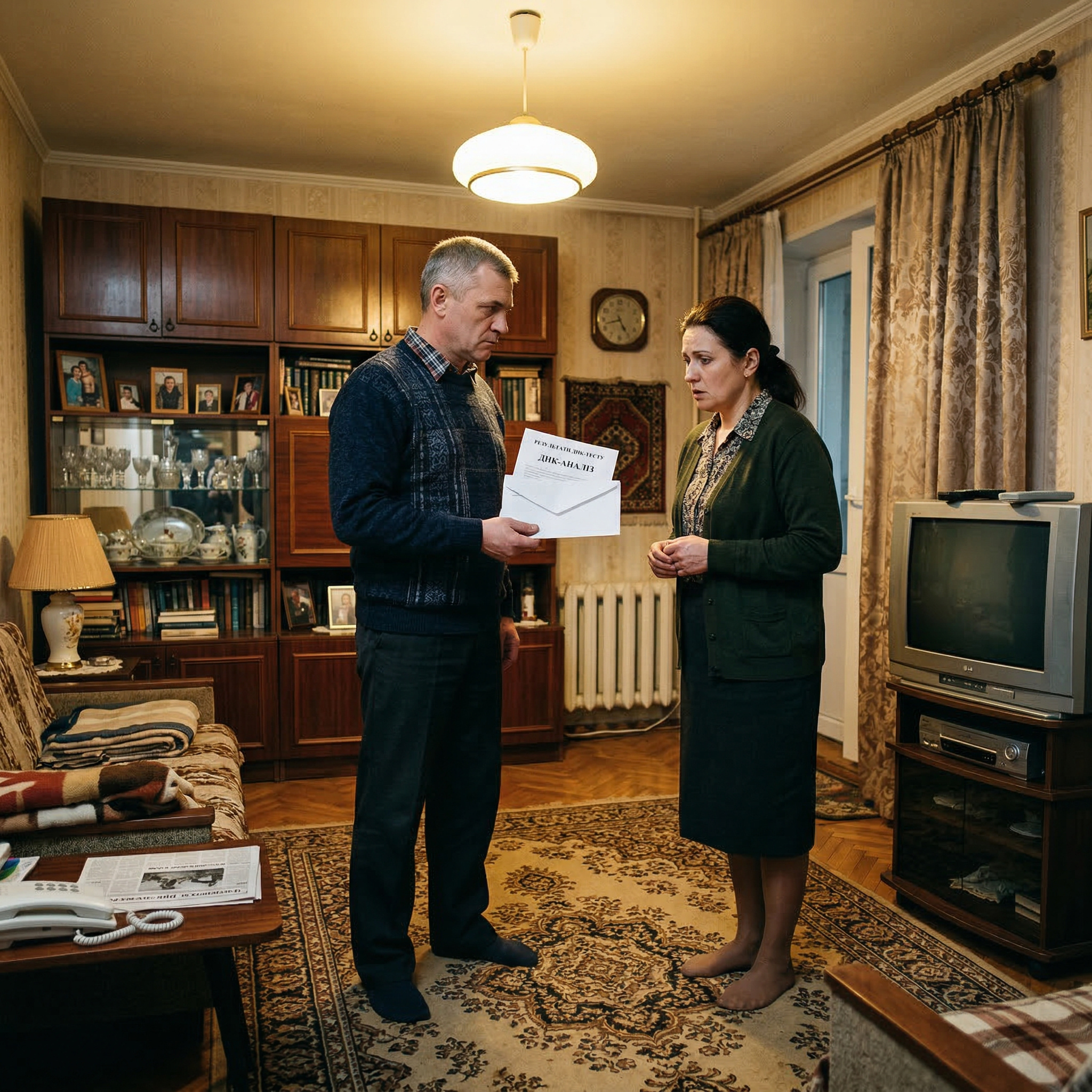 — Вірунчику, — почала вона своїм єлеєм, — а ти не думала, що непогано було б тест зробити? Ну, оцей… ДНК-тест. — Що-що? — я аж рота відкрила від несподіванки. — Ну, тест на батьківство. Зараз це дуже просто робиться в будь-якій лабораторії, я вже навіть дізнавалася ціни… — Та… а нащо ж?! — я геть розгубилася. — Ну… щоб і тобі, і нам з Андрійком спалося спокійно