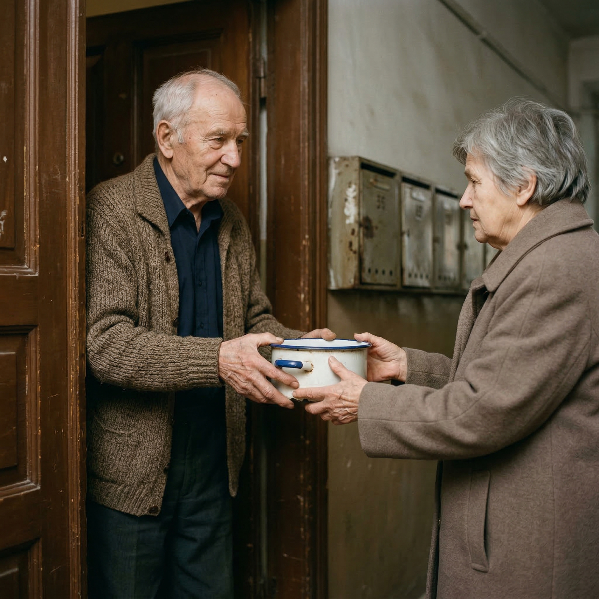 Два роки я щонеділі носила сусідові бульйон, поки одного дня двері не відчинила його донька й не сказала: «Він усе це виливає в раковину».