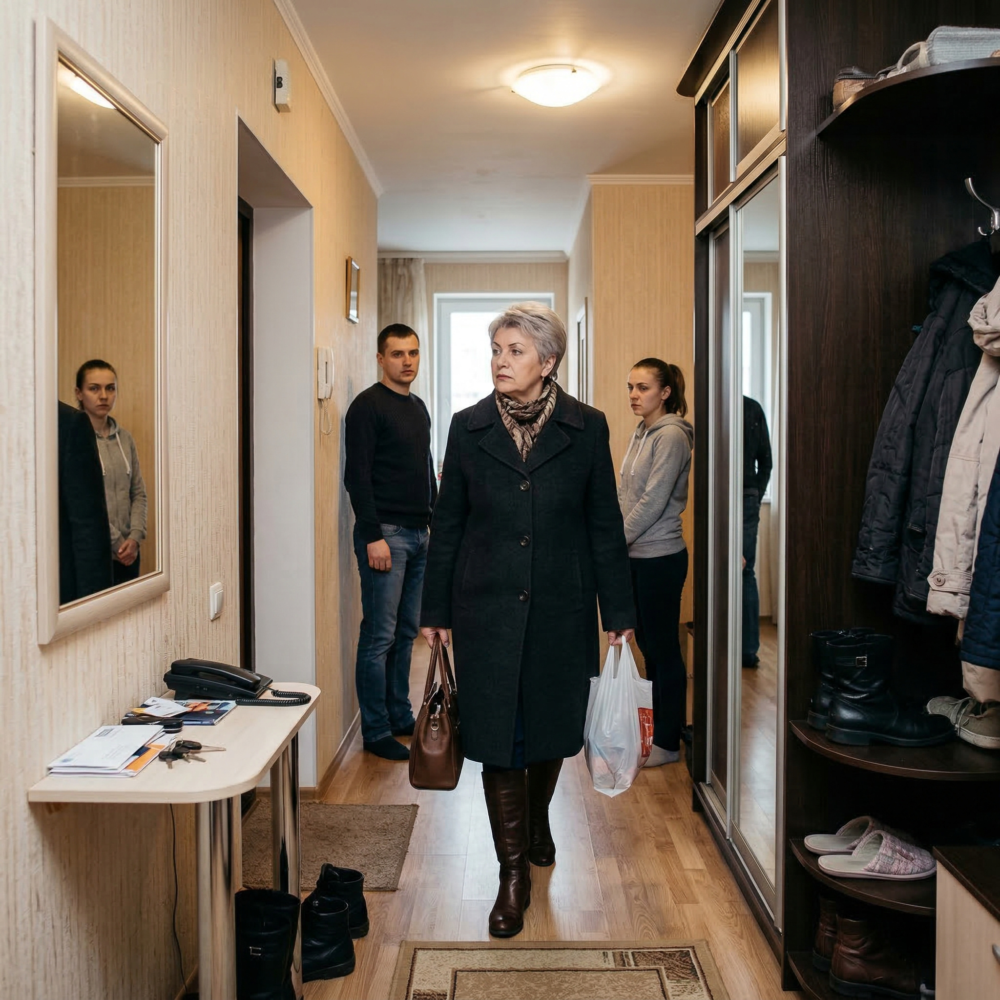 — Звільніть квартиру! Занадто дорогий вам подарунок на весілля вийшов! — заявила свекруха… І діти звільнили. Проте свекруха знов залишилася незадоволеною.