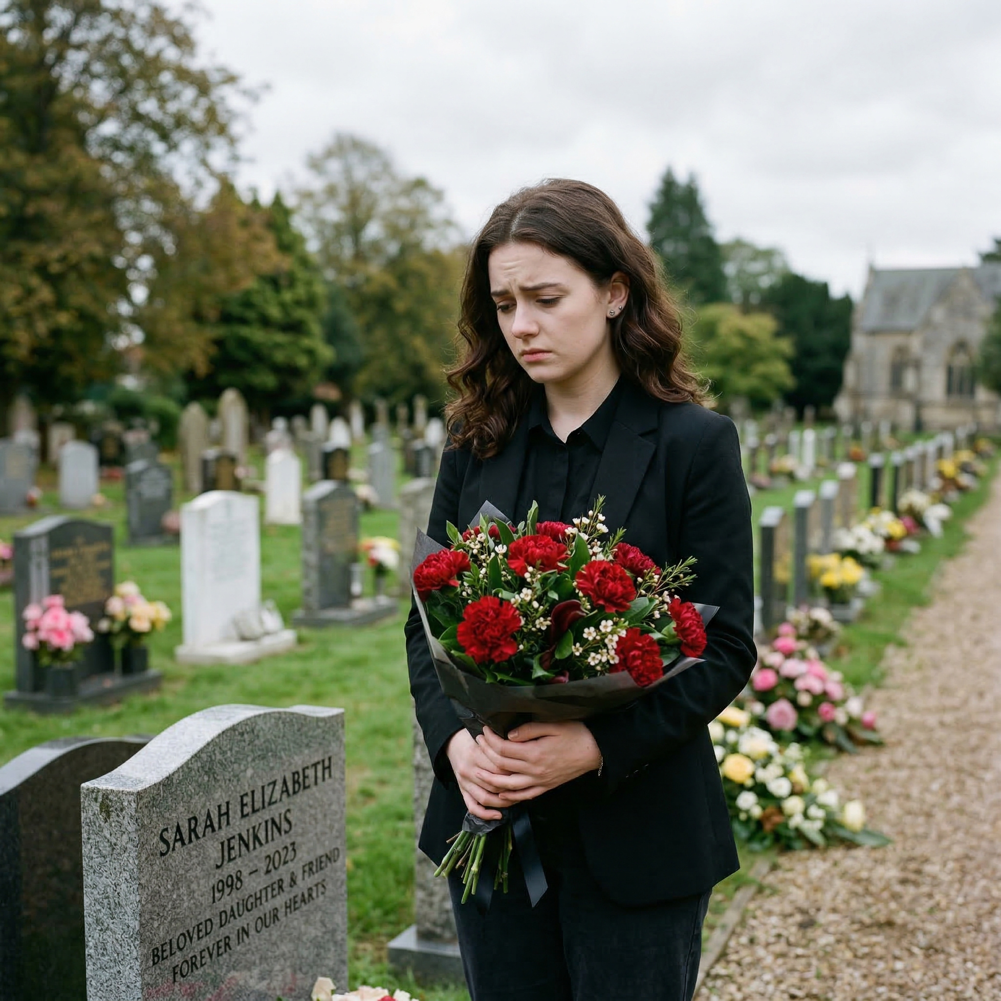 Після похорону доньки я випадково почула розмову свого нареченого. У ту мить я зрозуміла: не можна втрачати жодної секунди