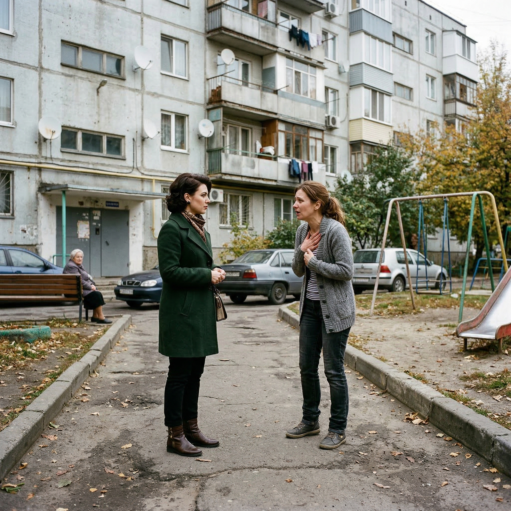 — Я — кохана жінка Вашого чоловіка. Він із Вами тільки заради грошей — сказала незнайомка.