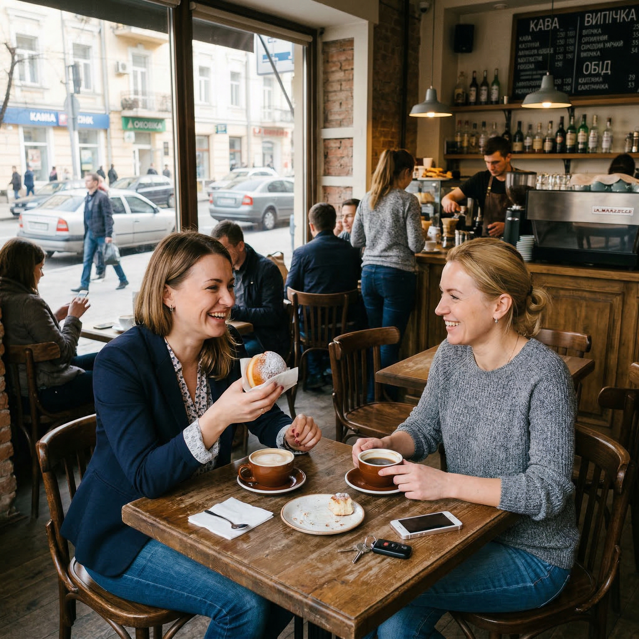 Катерина сиділа з колежанкою в кафе. Обідня перерва добігала кінця, настав час повертатися на роботу. – Давай із собою пампушок візьмемо? – сказала Катя. – Пити одну каву вже набридло. Кожен на своїй дієті сидить, але ж ми не винні. – Давай, хай заздрять! – погодилася колега. На столі завібрував телефон. Номер був невідомий. – Катерино… – почувся незнайомий чоловічий голос. – Не знаю ваше по-батькові… Ваш чоловік потрапив в пригоду на дорозі. Він у третій міській лікарні. – Це жарт?! – ахнула Катя. – Яка може бути пригода?! Він не має прав, не має машини! Катерина не вірила своїм вухам.