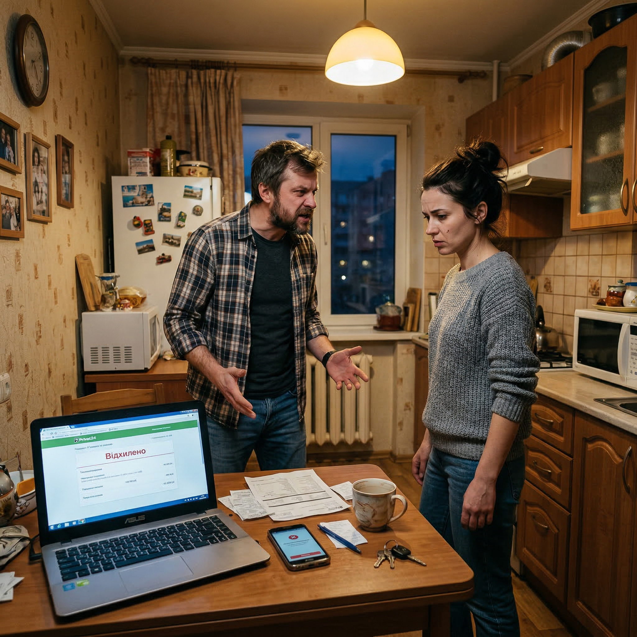 Ти з глузду з’їхала, Олено! За що ти так з мамою моєю? — голос Тараса пролунав сердито. — Чому платіж за ліки відхилено? Олена повільно повернулася. Чоловік стояв у дверях кухні, розхристаний, з обличчям, червоним від обурення. — Бо на рахунку нуль, Тарасе. Навіть не нуль, а мінус, якщо врахувати комісію за обслуговування, — її голос був тихим, але в ньому відчувалася втома. — Як це нуль? Куди ти поділа гроші? Ти що, знову на свої дурні маски для обличчя витратилася? Мати ледве дихає, а ти тут красу наводиш? Олена гірко посміхнулася, дивлячись на свої натруджені руки. — Тарасе, останню косметику я купувала на розпродажі ще рік тому. А твоїй мамі ми минулого місяця купили “вітаміни для серця” за три тисячі гривень. Ті самі, що порадила її сусідка. Ти розумієш, що це — велика частина моєї зарплати? — Три тисяч — це дрібниці, коли йдеться про рідну матір! Ми — сім’я! Чи ти вже забула, що це означає
