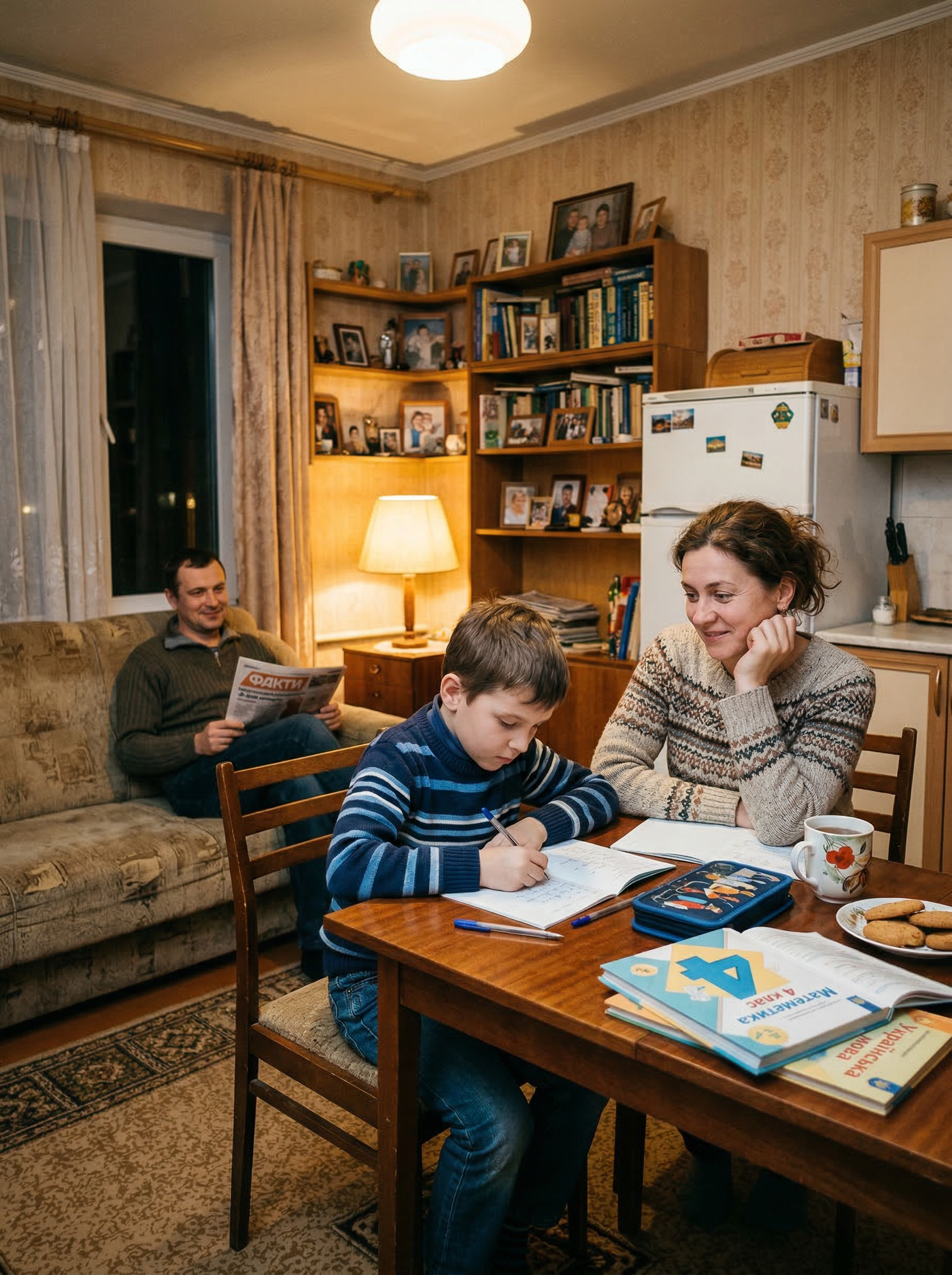 – Думаєш, він тобі потім відплатить, кружку води на старості піднесе? Поїде він, і діло з кінцем