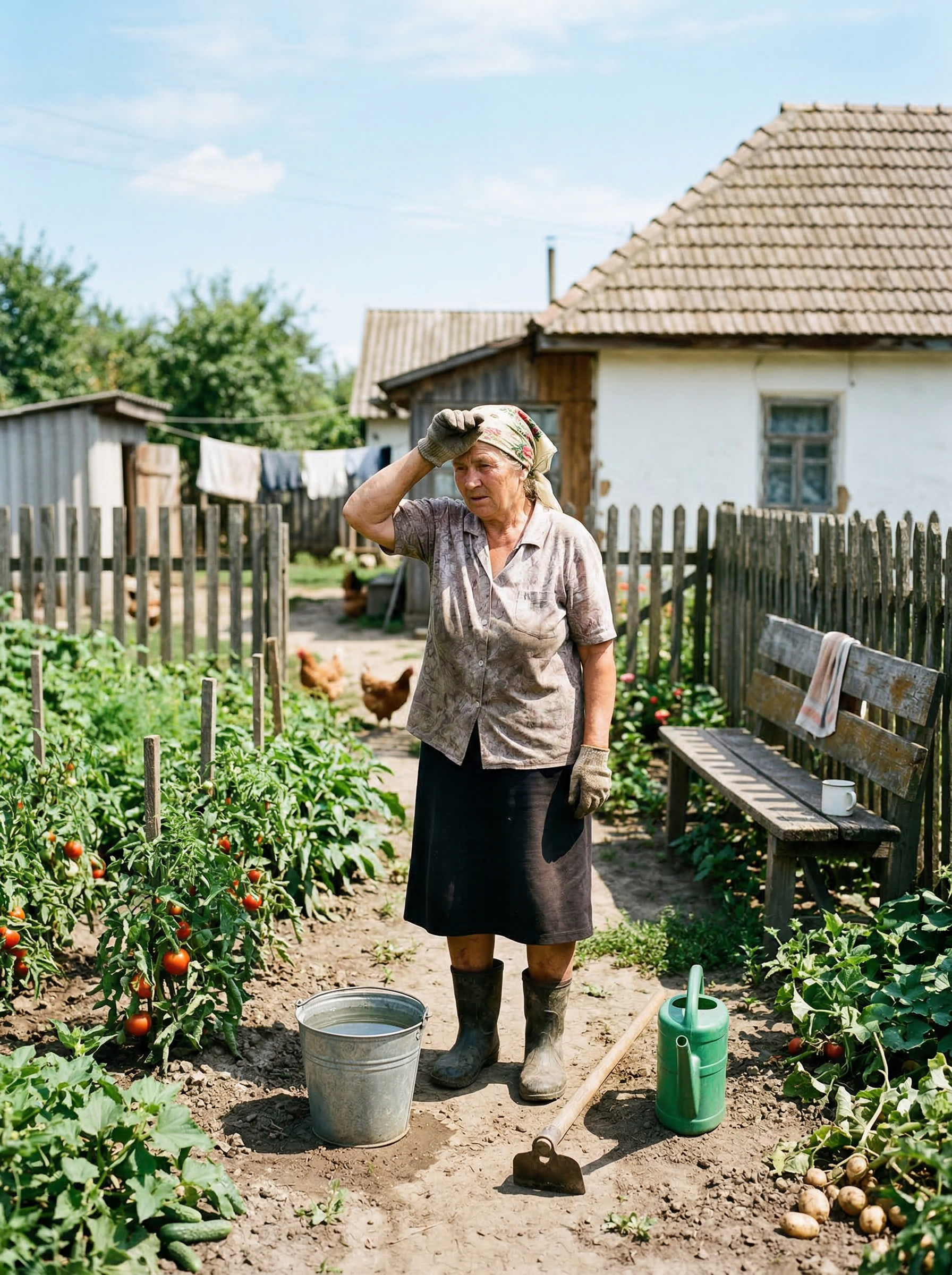Їй треба, щоб романтика була, інтрига. А я не вмію, ось вона і нервує. Якось все у нас не ладнається після весілля. Думав, хоч на природі вона вгамується, так ні. Втомився я від цього