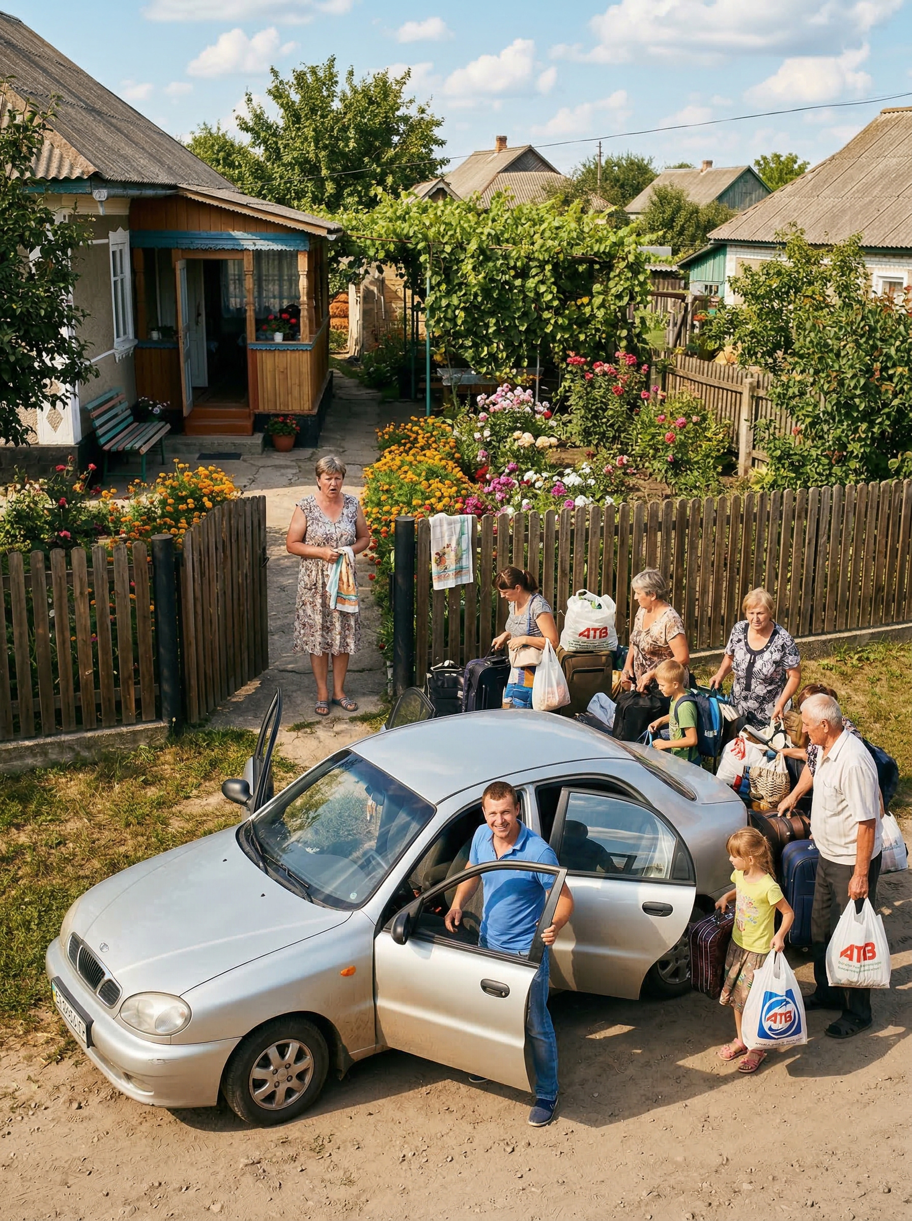 – Ми до вас відпочивати, – заявив зять. Теща радісно посміхнулася, але усмішка швидко згасла, коли з машини висипала вся непрохана рідня зятя