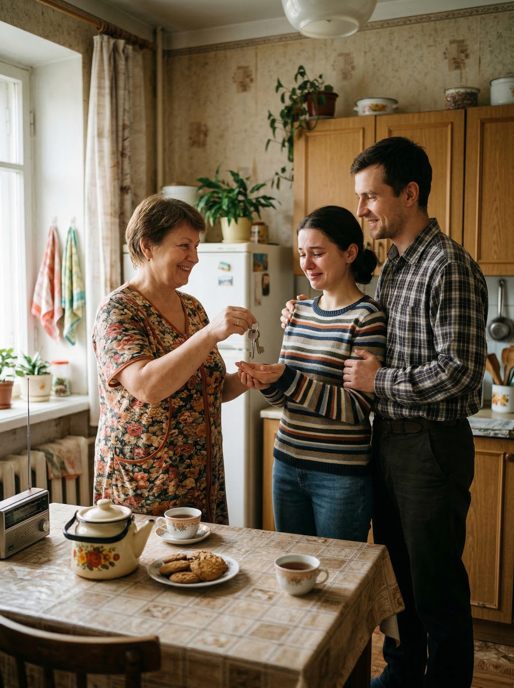 Молоді живуть у моїй квартирі, накопичують гроші, а зять спадщину витратив на свою маму