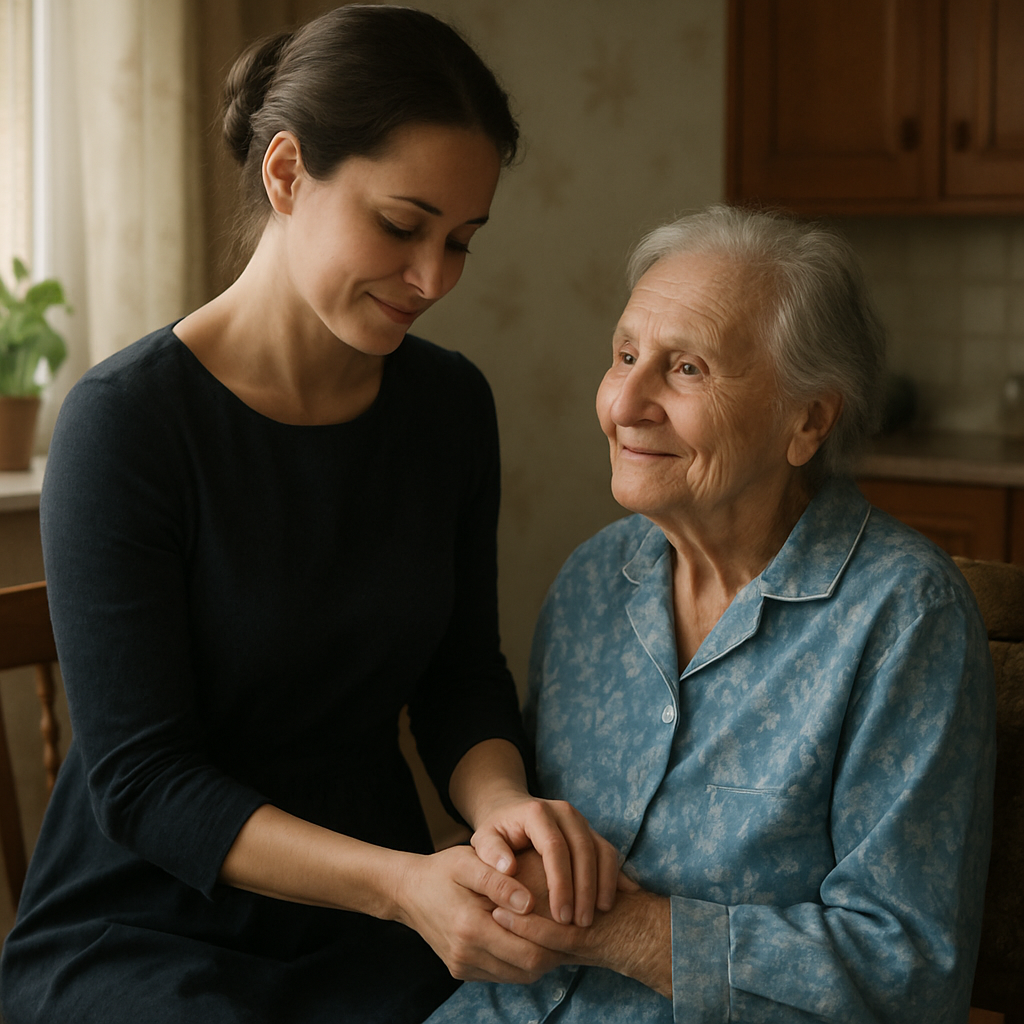 “— Негайно забери стару з мого дому, — кричала мати в слухавку розгубленому синові. – Я її все життя терпіти не могла, а тепер що ж, підгузки міняти?