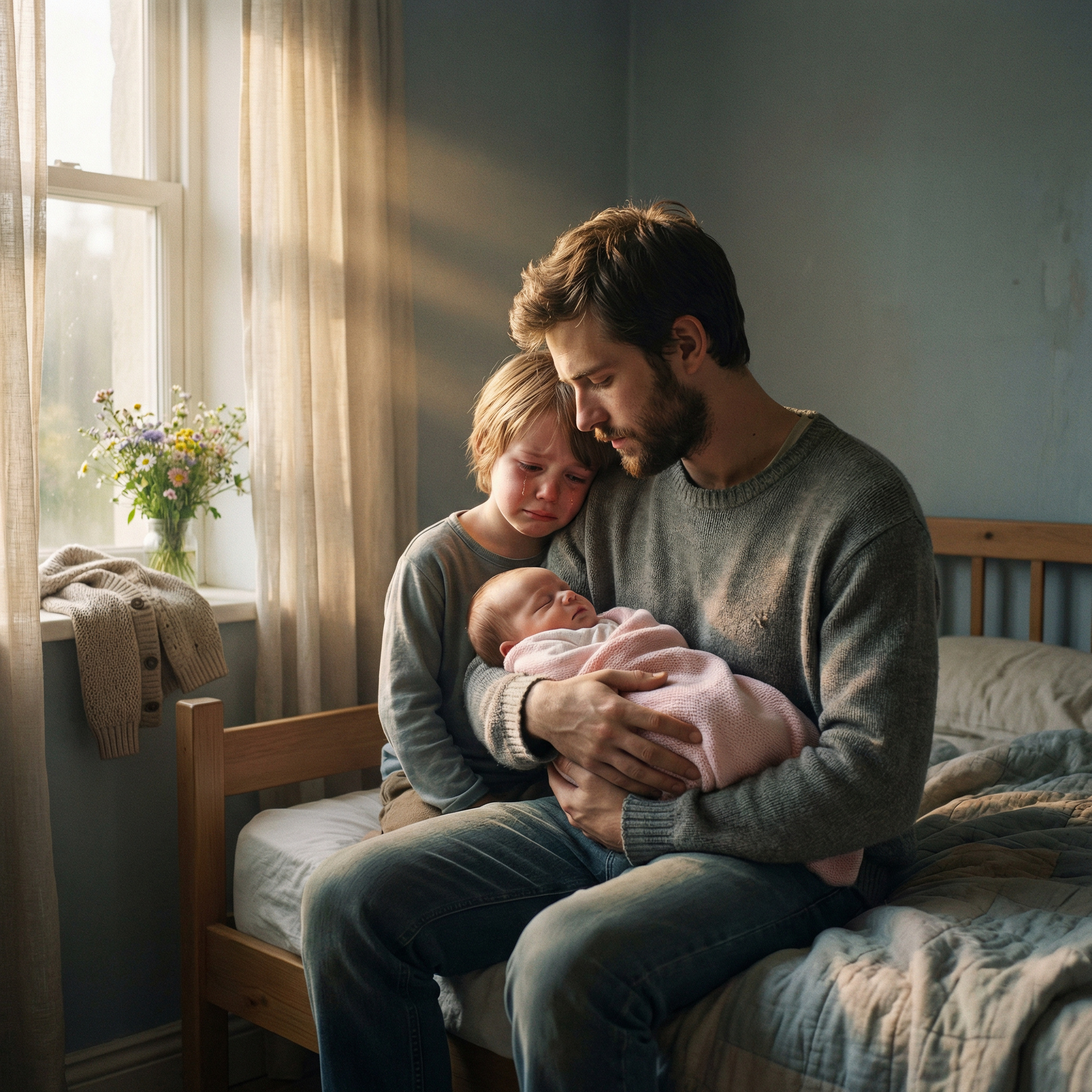 – Чому ти так рано пішла? Пішла і всю мою радість з собою забрала