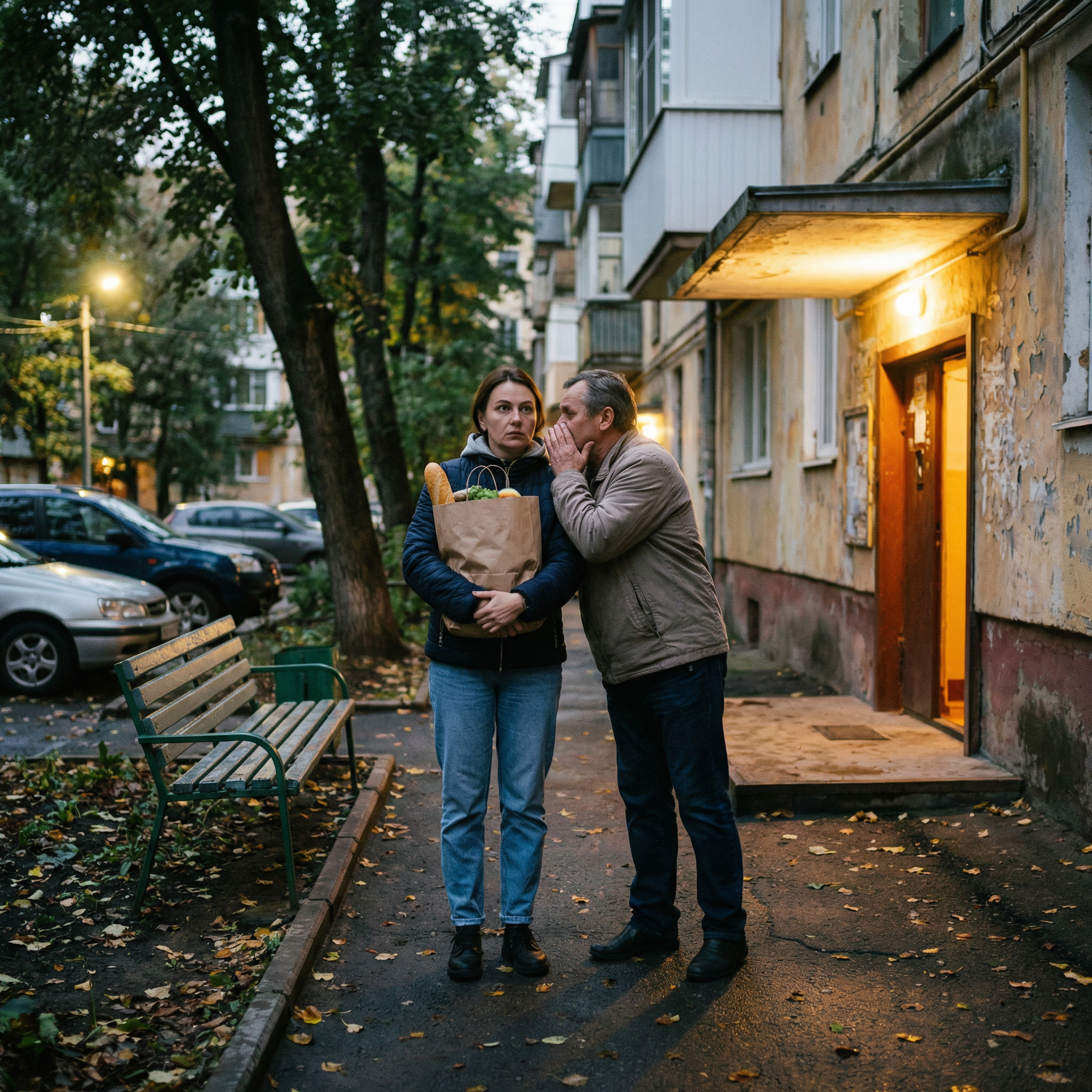 Олено, ти тільки не сердься, але я маю сказати, — зустріла її сусідка біля під’їзду. — Я вчора твого Павла в банку бачила. Він там з якимось менеджером так палко щось обговорював, папери підписував. Я ще подумала — невже ви кредит великий надумали брати? Олена застигла, міцніше стиснувши ручки пакунків з продуктами. — Який кредит, Маріє Степанівно? Ви щось плутаєте. Ми нічого не планували купувати. — Та як же плутаю? Павло це був, точно він. Ще й документи на квартиру в руках тримав, я краєм ока помітила. У середині Олени щось холодно стиснулося. Вона подякувала сусідці й швидко піднялася на четвертий поверх. Вдома нікого не було. Олена відчинила ящик комода, де завжди зберігалася синя папка з документами. Папка була на місці, але документи на право власності на квартиру зникли